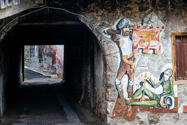 The murals (Murales) of Cibiana di Cadore